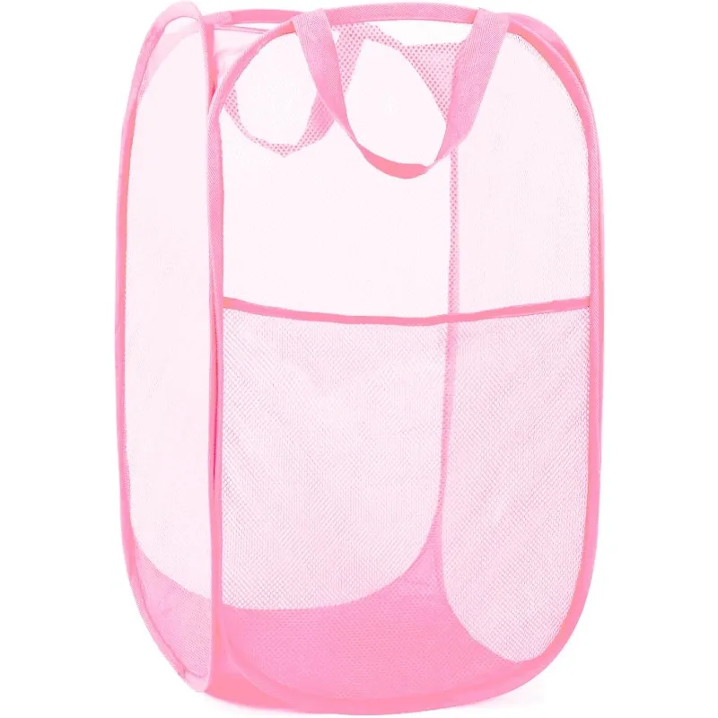 Storage Basket Foldable-Easy To Clean Suitable for Laundry Bathroom Kids Room Dorm or Travel