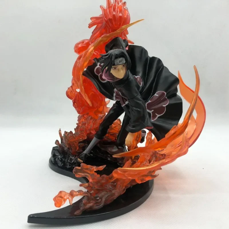 

Экшн-фигурка из аниме «периферийный Tempestuous God of Valour NARUTO flame Uchiha Itachi», Коллекционная модель, игрушка, 21 см