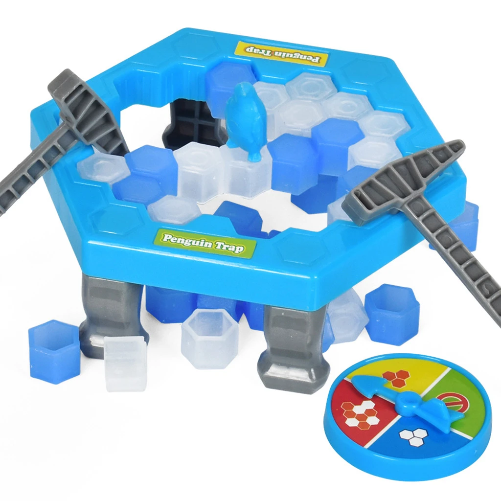 Save Ice Penguin Trap Many Size Icebreaker Board Game Children Toy Table  Winner Family Toy Stress Reliever Kids Adult Board Game - Color & Shape -  AliExpress