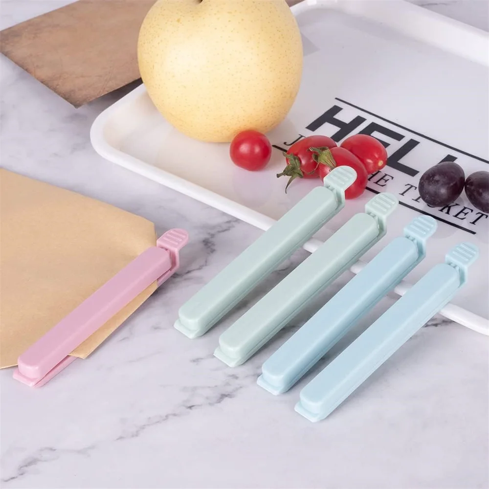 Sealing Clip Bag 30pcs/pack Plastic Bag Sealing Clips Snack Plastic Clip 4.7 Inches& 6 Inches