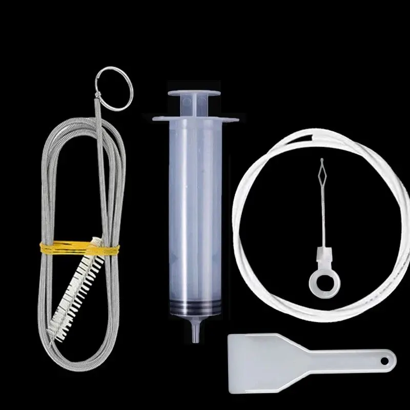 5/6 Pcs Refrigerator Drain Hole Clog Remover Fridge Hole Brush Water Outlet Cleaner for Household Clean Dredge Cleaning Tools 6