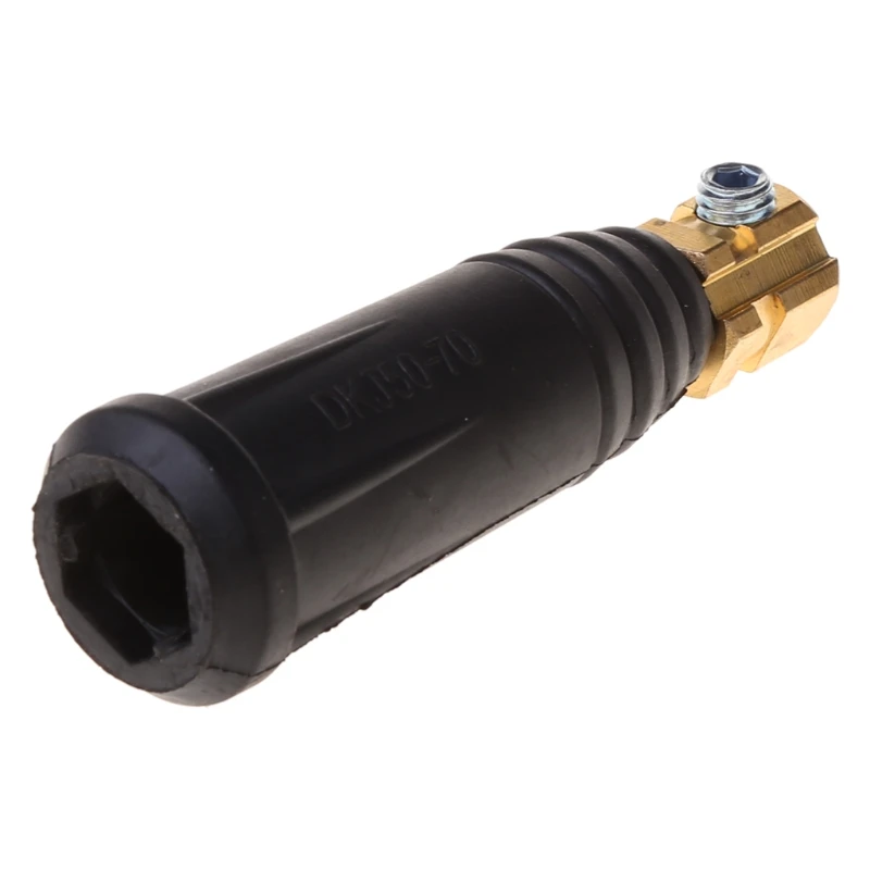 Europe Welder Quick Fitting Male Cable Connector Socket DKJ 10-25 50-70 Plug Adapter Female Insert Welding Machine Parts