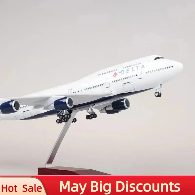 

New Scale Diecast 1/150 Model Delta Airlines Boeing B747/A350/A330 Resin Aircraft Toys Plane Collection Display Gifts Fans