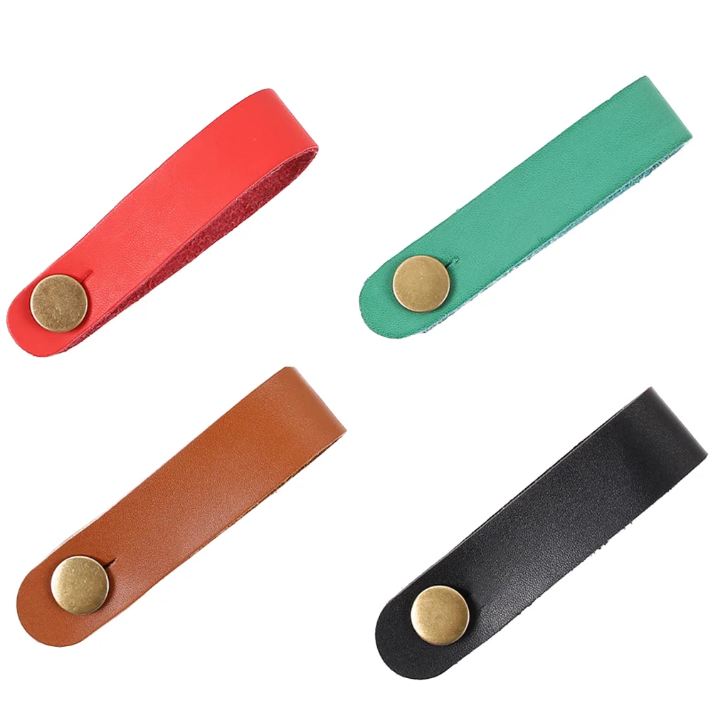 

4Pcs Guitar Neck Strap Head Belt Holder Button Safe Lock Ukulele Bass Folk Acoustic Electric Guitar Accessories (Black