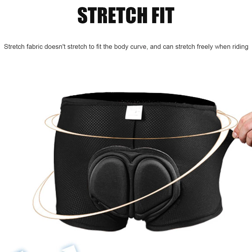Comfortable Cycling Shorts Breathable Gel Pad MTB Bicycle Underpants Women Men Sports Pants Padded Underwear M-XXXL