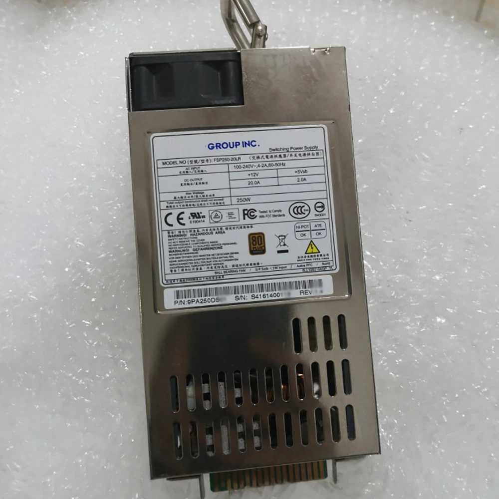FSP250 20LR DS600 G10 For FSP 250W Disk Array Cabinet Power Supply Works Perfectly Fast Ship
