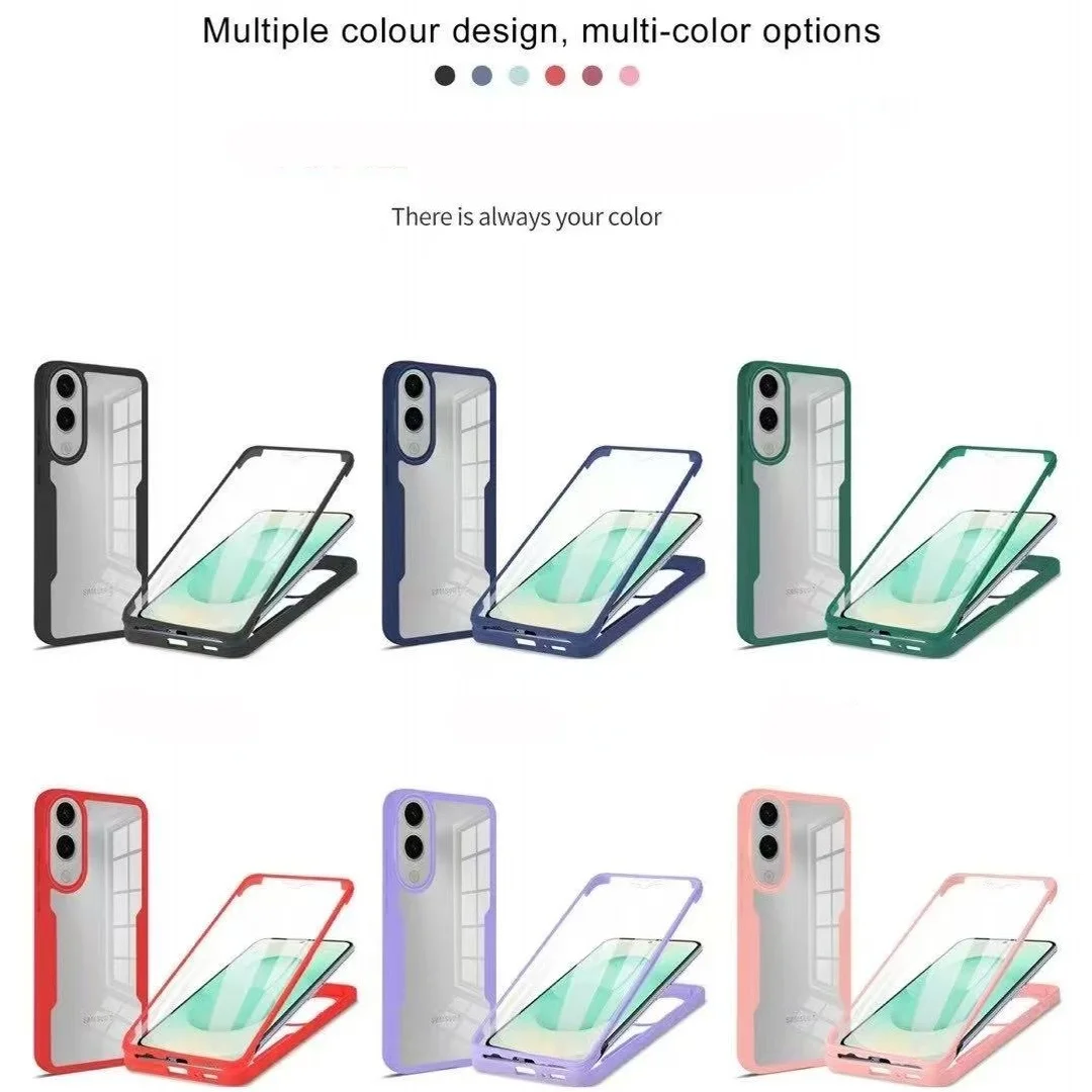 Shockproof 360 Double-Sided Case with Full Screen Protector Cover