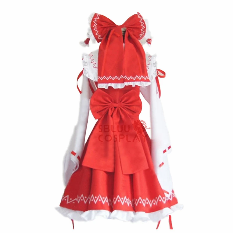 SBluuCosplay Reimu Hakurei Cosplay Costume