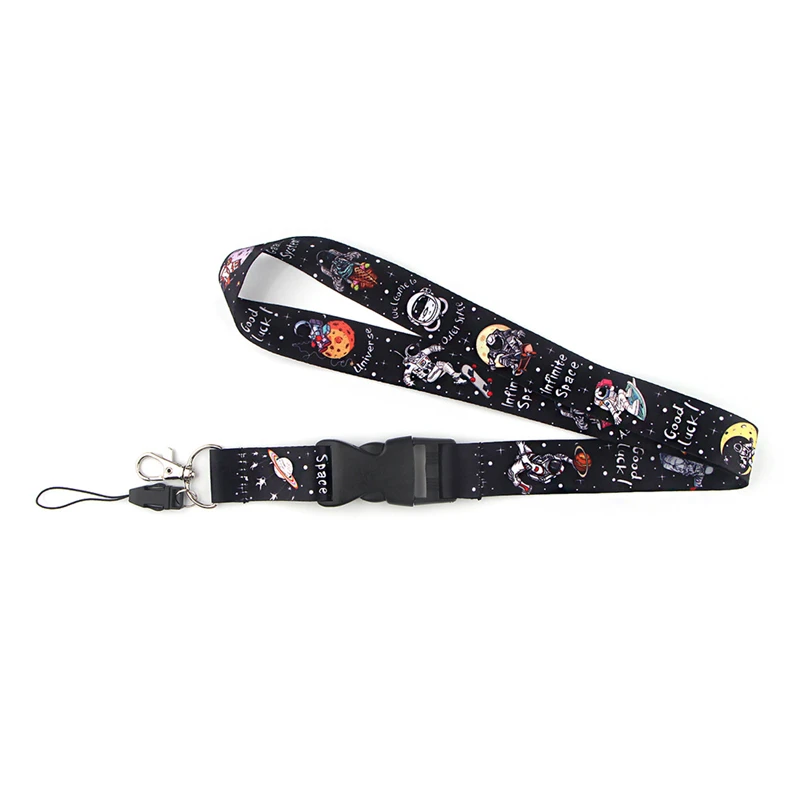 Cosmic Adventure Key Lanyard & ID Holder Accessories