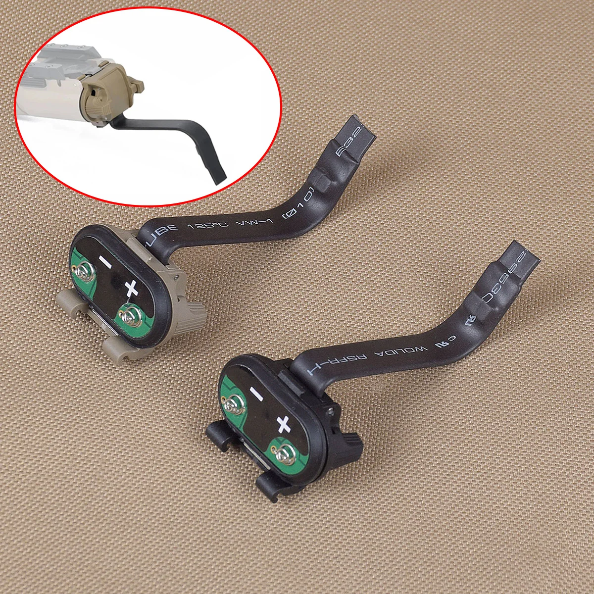 

Tactical X300 X400 Remote Dual Switch Only For Colt 1911 Operator CAL .45 Assembly For X-Series Weapon Flashlight