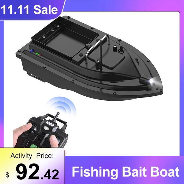 Rc Fishing Bait Boat 18000mah High Power Pullable Fishing Net Wireless Remote  Control Fishing Feeder Boat Ship With Storage Bag - Fishing Tools -  AliExpress