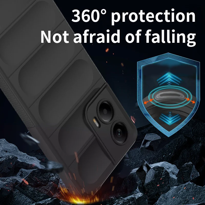 Soft Shockproof Silicone Anti-Fall Phone Cover