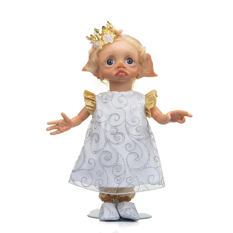 生まれ変わった妖精のelf人形、14インチ、すでに完成している3D