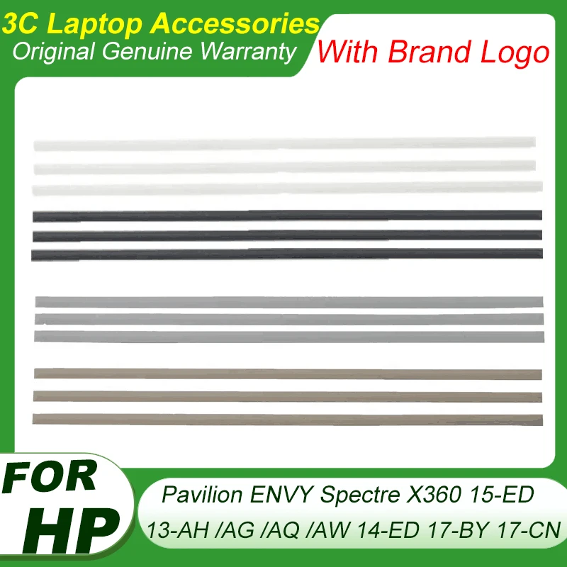 Rubber Feet Replacement Pad 1pc Laptop Bottom Case Rubber For HP ENVY Spectre X360 15-ED 13-AH 13-AG 13-AQ 13-AW 17-BY 17-CN Foot Pad Surface Rubber Strip