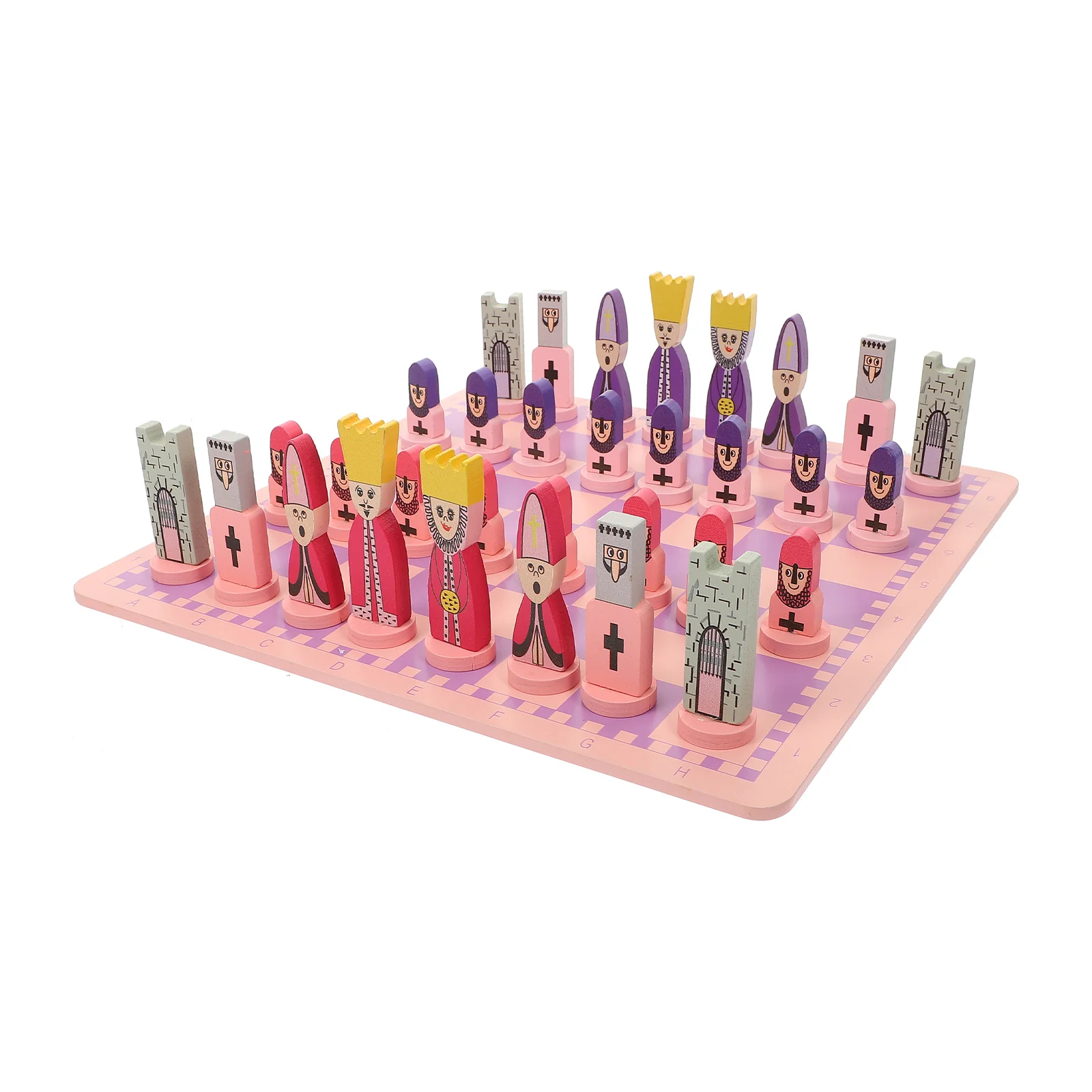 

Of Travel Chess Set With Chess Board Educational Toys For Kids And Adults Children'S Puzzle Toy Chess Lattice Folding Chess