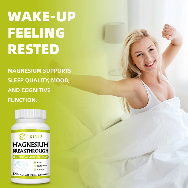 Magnesium Breakthrough 7 Forms of Magnesium Natural Sleep and Brain Supplement Supports Muscle Joint and Heart Health magnesium supplement