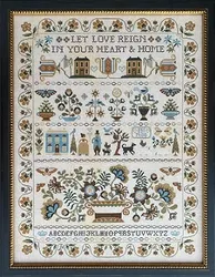 Elegant Adult Cross - Stitch Embroidery Set - Perfect - 18ct white (ZZ6798)