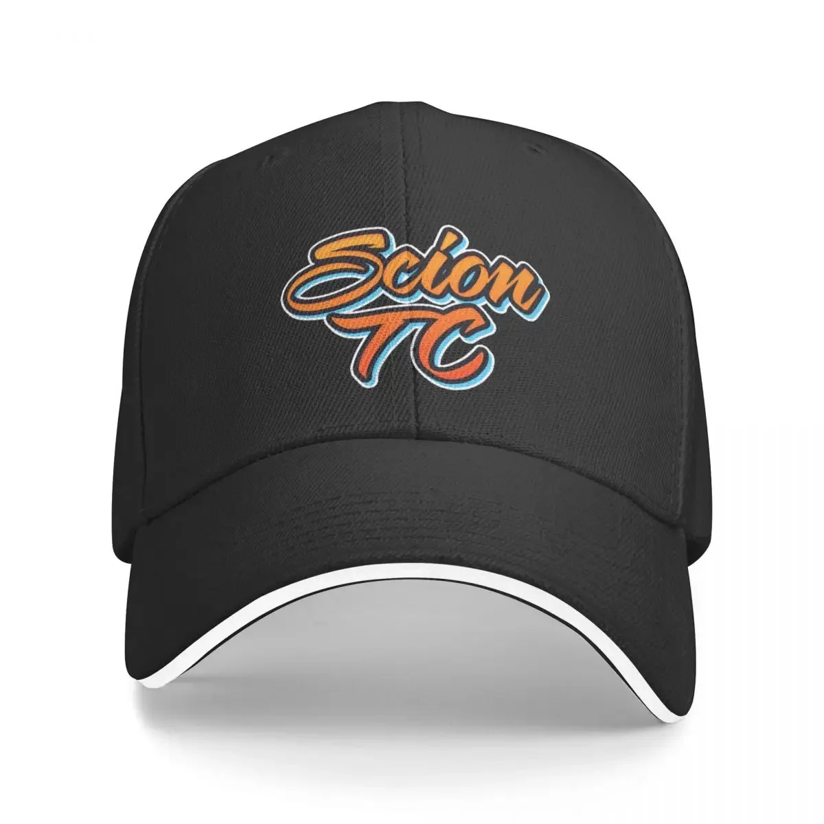 

Scion TC - Vintage Colorful Text Baseball Cap Rugby Beach Trucker Hat Men Caps Women's