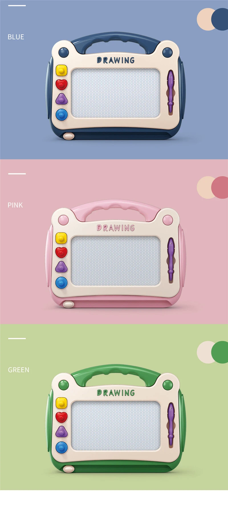 Kids Magnetic Drawing Board
