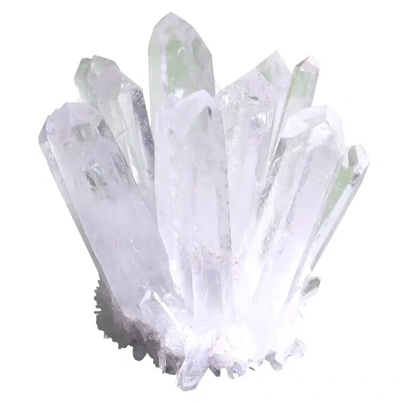 Natural White Crystal Stone, Bohemian style, exquisite home office ornaments