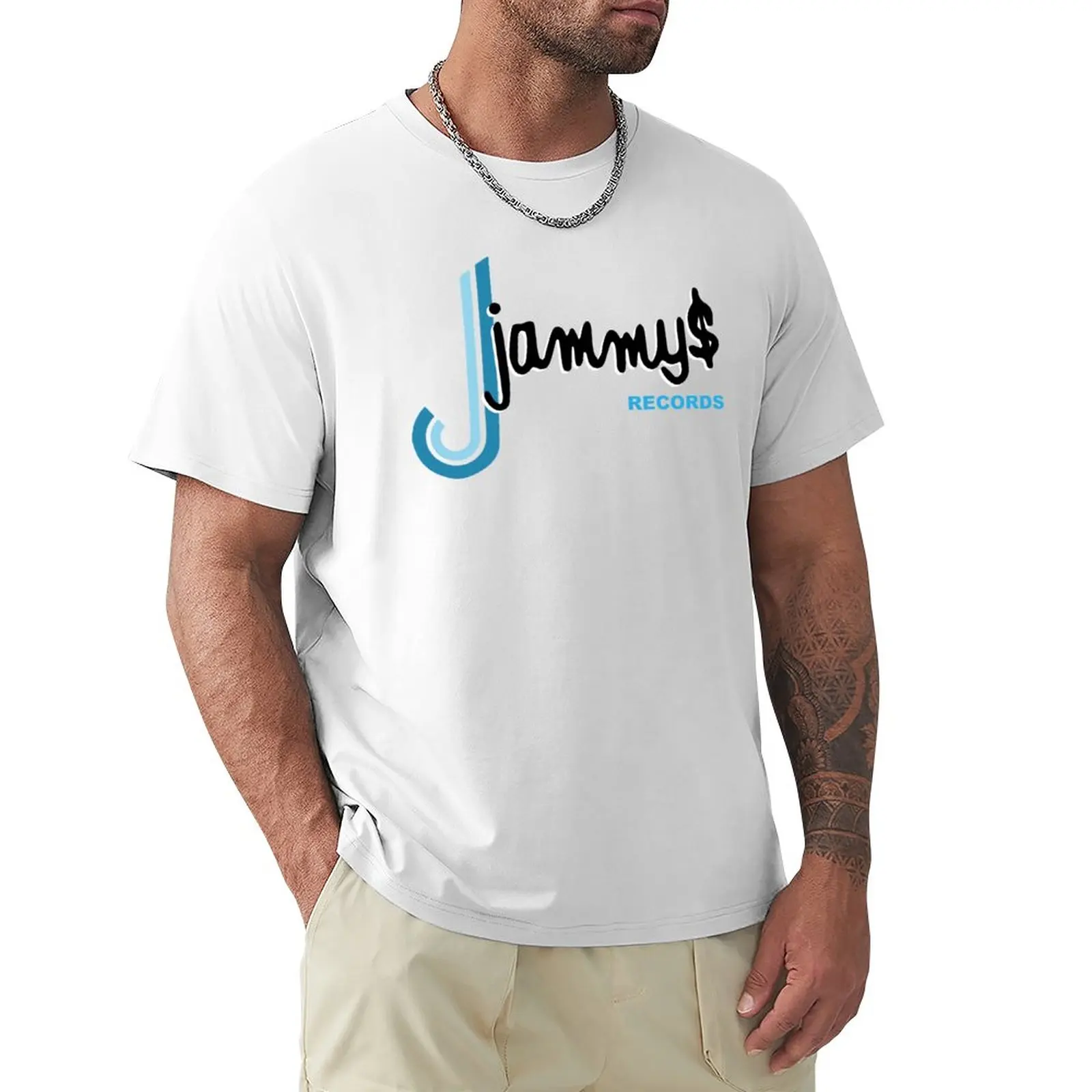 

King Jammy's Records Classic Reggae/Dancehall T-Shirt sweat shirts T-shirt short korean fashion fitted t shirts for men
