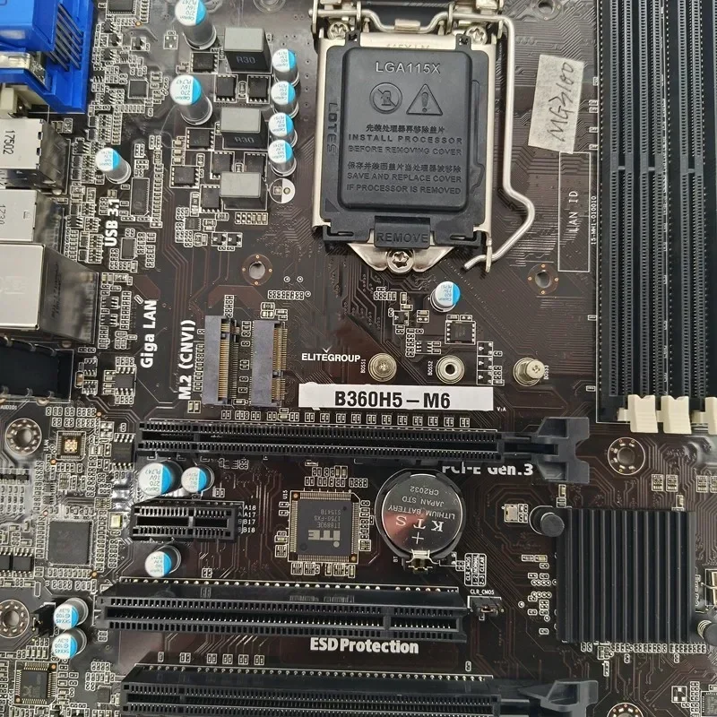 For ECS B360H5-M6 Motherboard LGA 1151 DDR4 Mainboard 2 Sff3bfd7995364be4b20548a2e347554f7