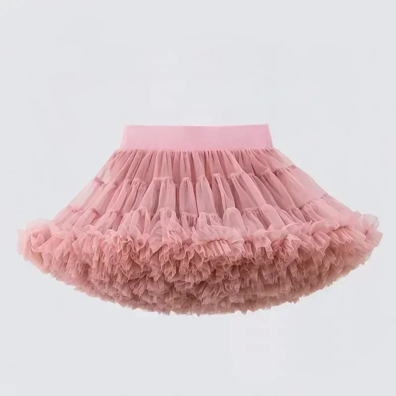 Ballet Tutu Skirt Children Skirts Baby Girls Tulle Clothes 1-8T