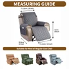 100% Waterproof Recliner Chair Covers  furniture Protector  sofa covers Non Slip Armchair Slipcovers 2