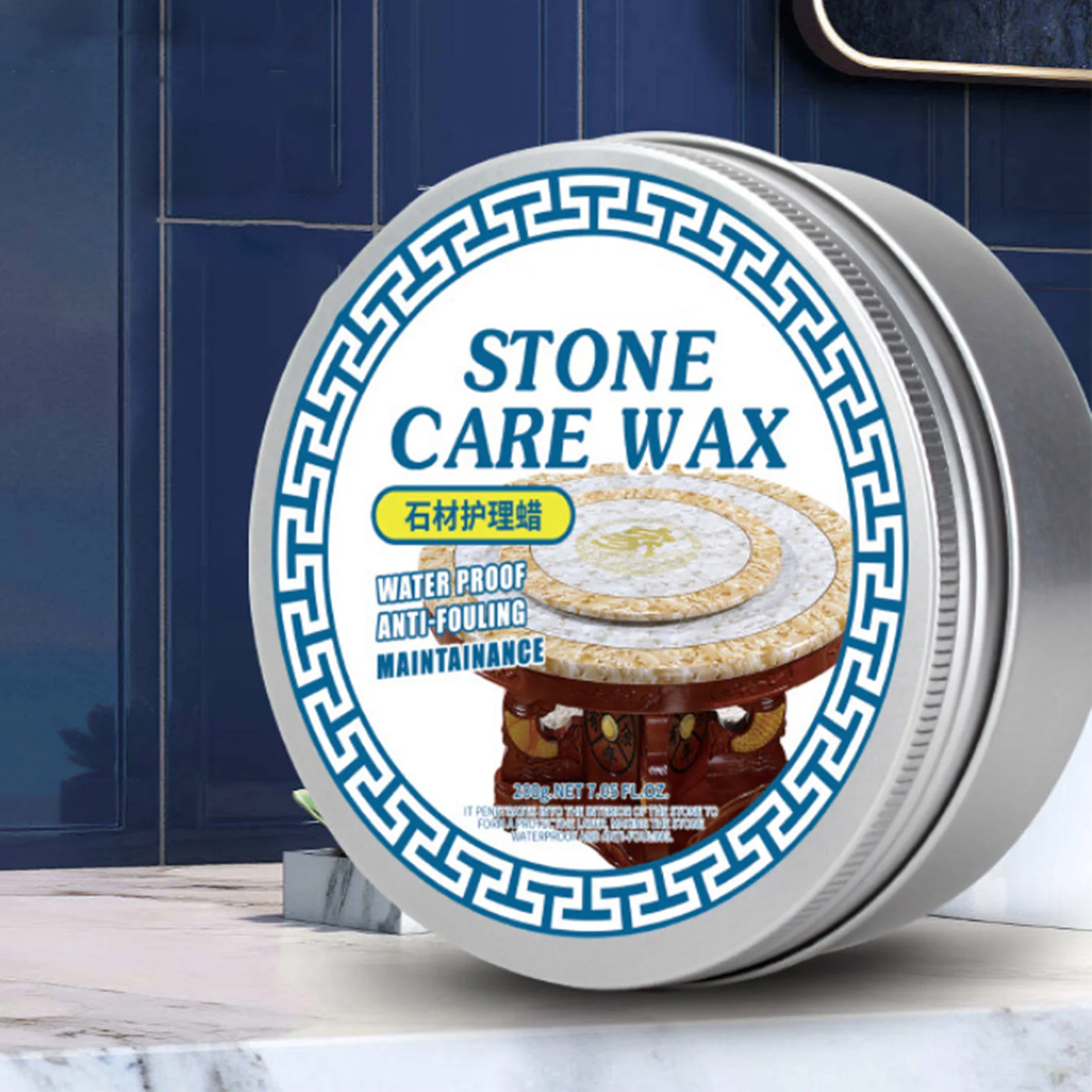 

200g Stone Maintenance Wax Stone Restoration Wax Suits For Marble Furniture Ceramic Tiles Stone Floor Walls Stone Wax Polish