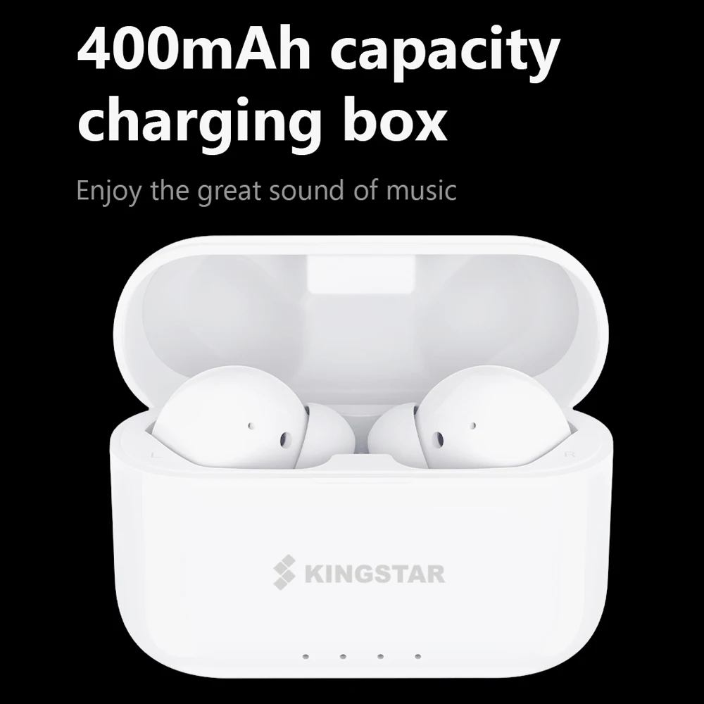 KINGSTAR Wireless Earphones Bluetooth Headphone Noise Calcelling Smart Touch Headset Sports Earbuds For iPhone Huawei Xiaomi | Электроника