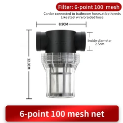 Enhanced Garden Irrigation Water Filter for Household and Aquaculture Use (0.75 inch)