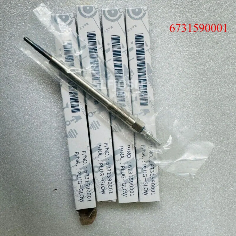Glow Plugs 4Pcs 6731590001 For KORANDO TIVOLI +D16DF
