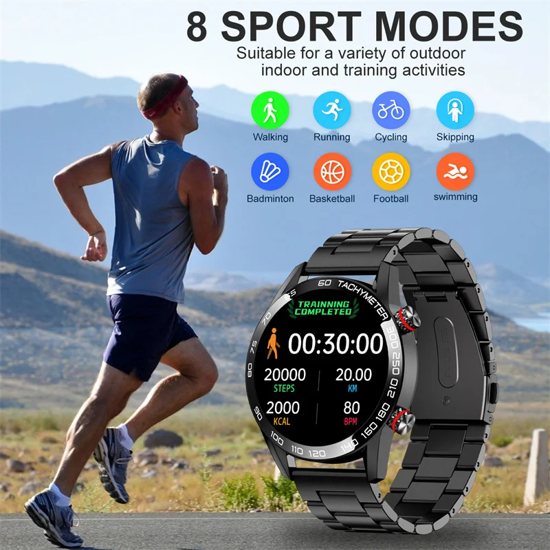 2022New AMOLED 390*390 HD ũ Ʈ ġ   ȭ ü    SmartWatch