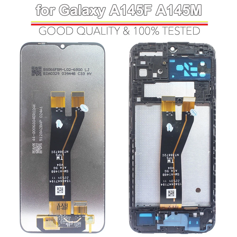 High-Quality LCD Display Touch Screen Digitizer Assembly Replacement for Samsung Galaxy A14 4G