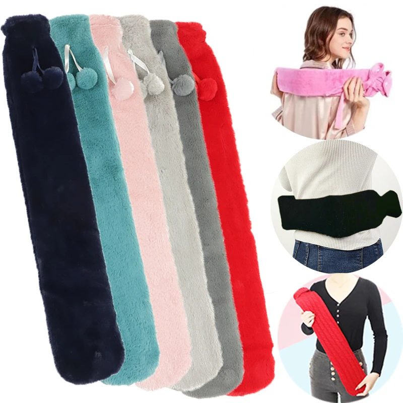 Long Stander Hot Water Bottle Bed Warm Waist Back Hot Water Bottle With