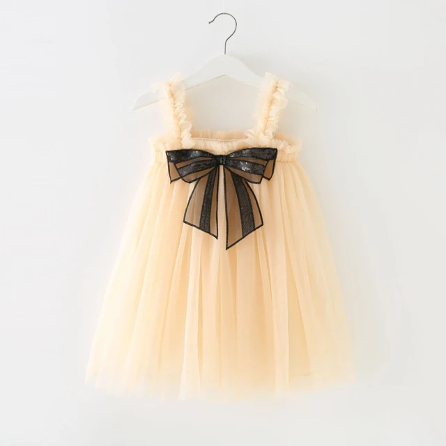 cute dresses Summer Dress Cute Sleeveless Strap Tulle Baby Girl Dress First Birthday Girl Party Princess Dresses Baby Girl Clothes 12M-6T christmas dress Dresses