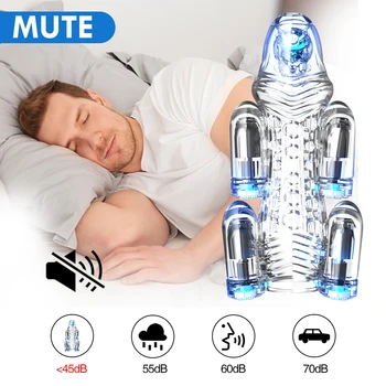 Wireless Remote Control Glans Vibrator Penis Trainer Sex Toys for Men Delay Lasting Glans Trainer Vibrators Male Masturbator 4