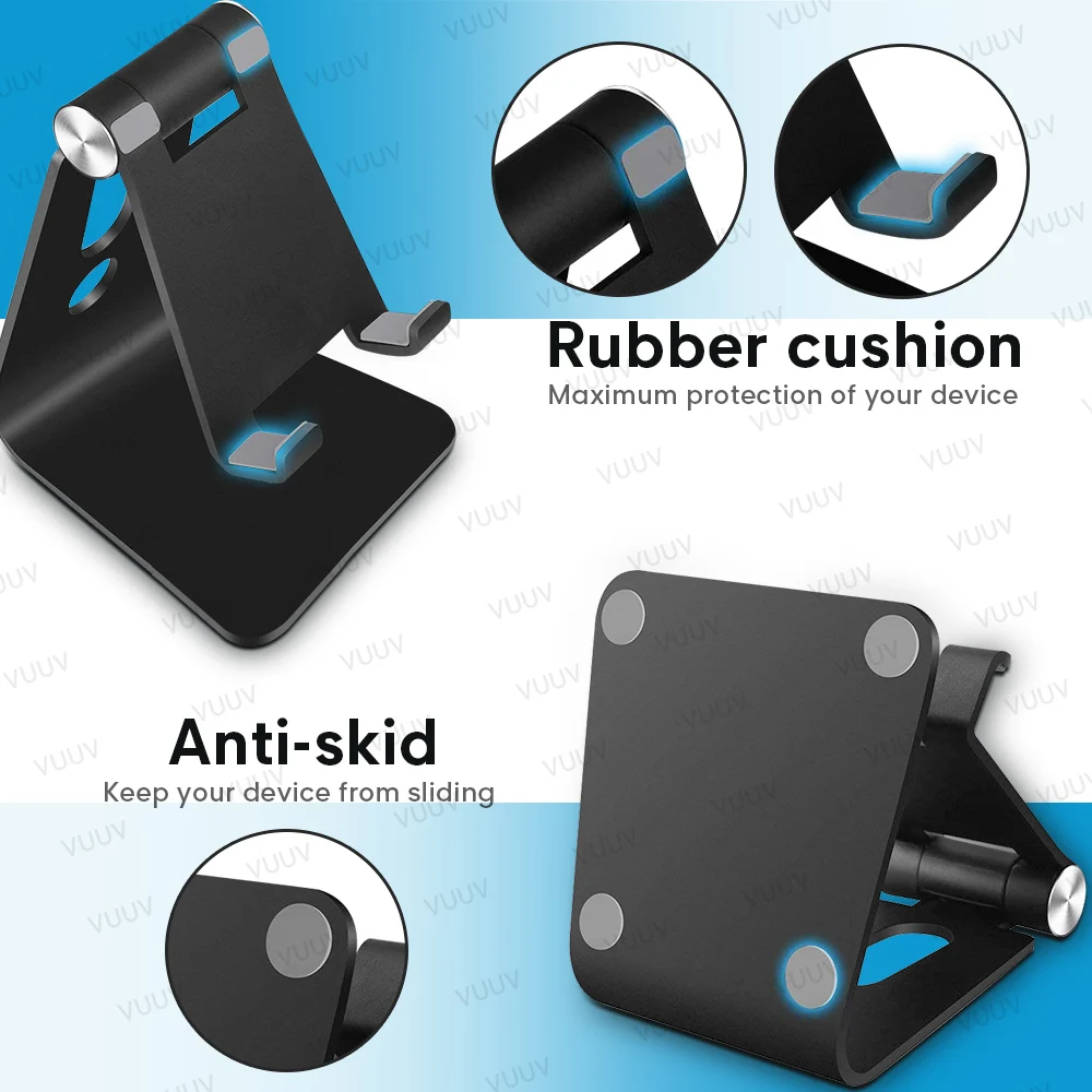 Tablet Bracket Aluminium Alloy for 3.5-11 inch Tablet Phone