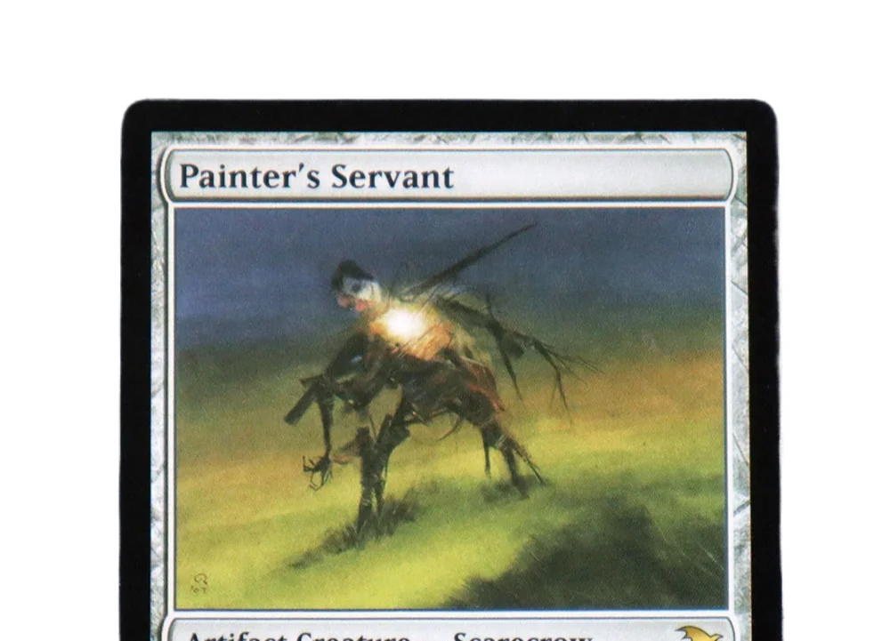 Game Cards, Collectible Cards: Painter&rsquo;s Servant Foil /Holo TCG Magical Proxy Cards Game Black Top Quality Proxy Gathering Board Playing Game Trading Cards
