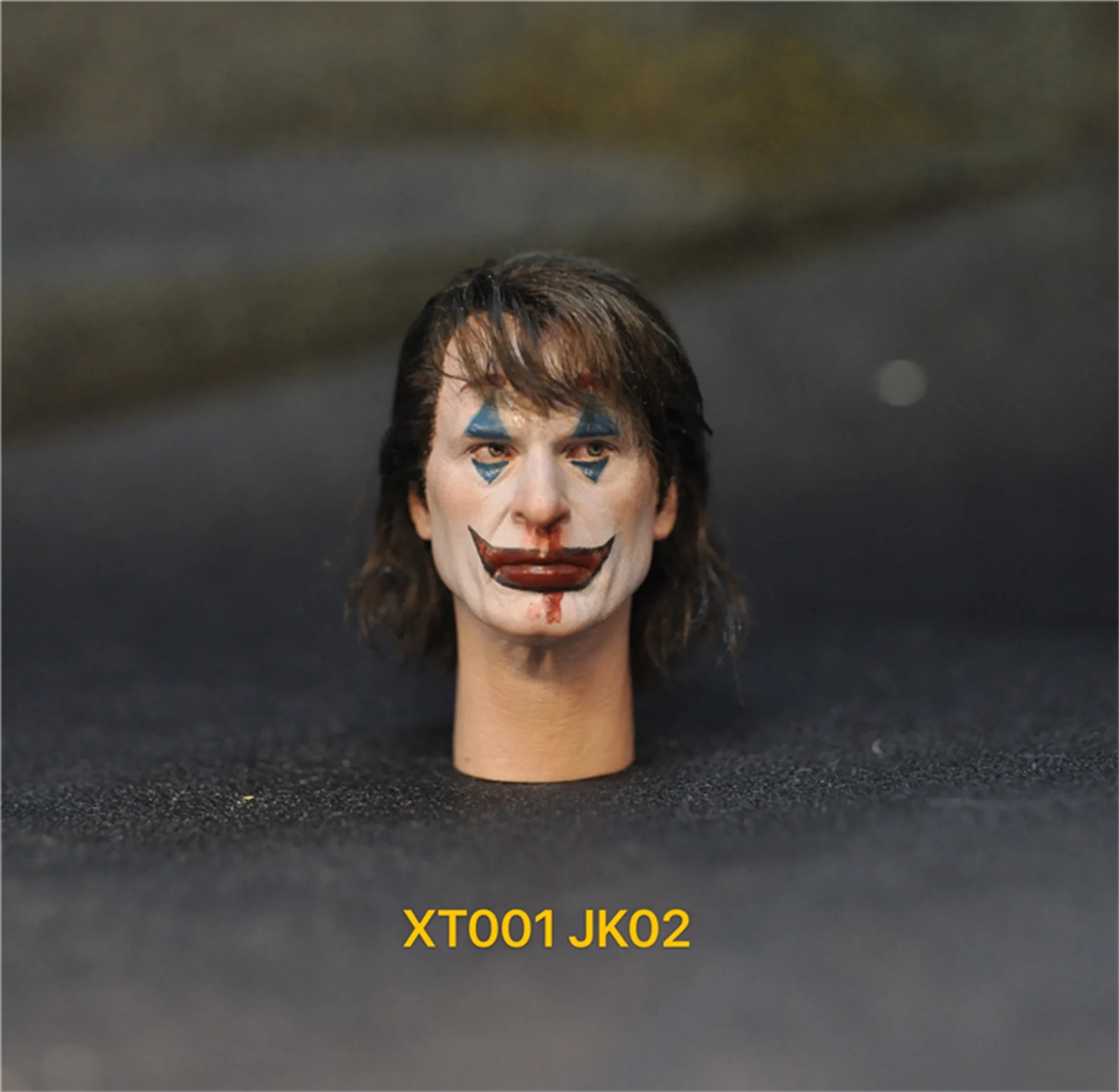 

XT001 JK02 1/6 голова клоуна Артура флекка Хоакина Феникса подходит для 12-дюймовой экшн-фигурки