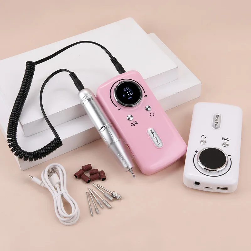 

Аппарат маникюрный Аккумуляторный с ЖК-дисплеем, 45000 об./мин.