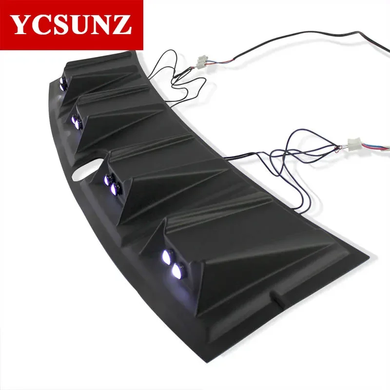 미쓰비시 트라이톤 L200 MR 2019 2020 2021 2022 2023 2024 2025 자동차 액세서리 ycsunz용 ABS LED 라이트 루프 스포일러 랩터