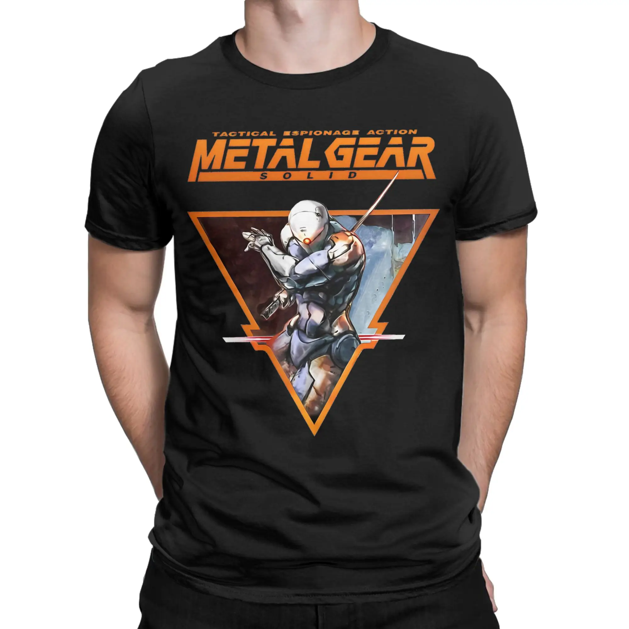 Men's 100% Cotton Funny Gaming Graphic T-Shirt - Crewneck, Short Sleeve
