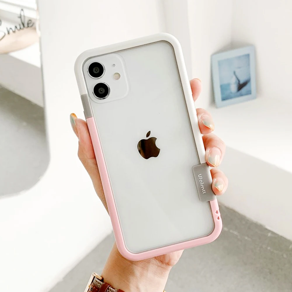Colorful Soft Bumper TPU Silicone Anti-Knock Mobile Phone Case