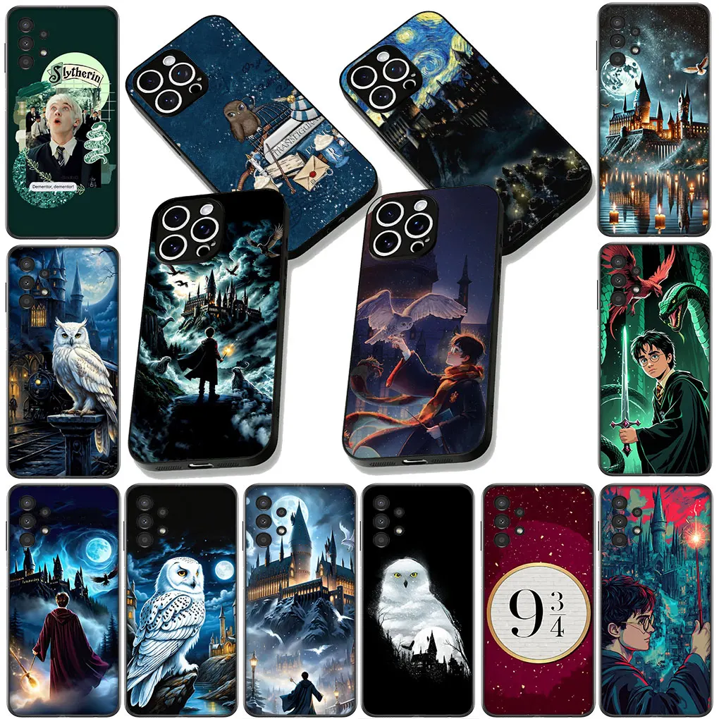 Magical Owl Wand Poster Phone Cover - Soft Case