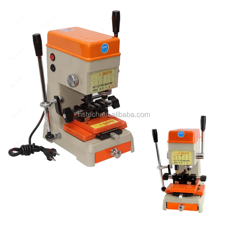 

100% original defu 998c key cutting machine 220v 180w duplicate key making machine drilling machine made in china