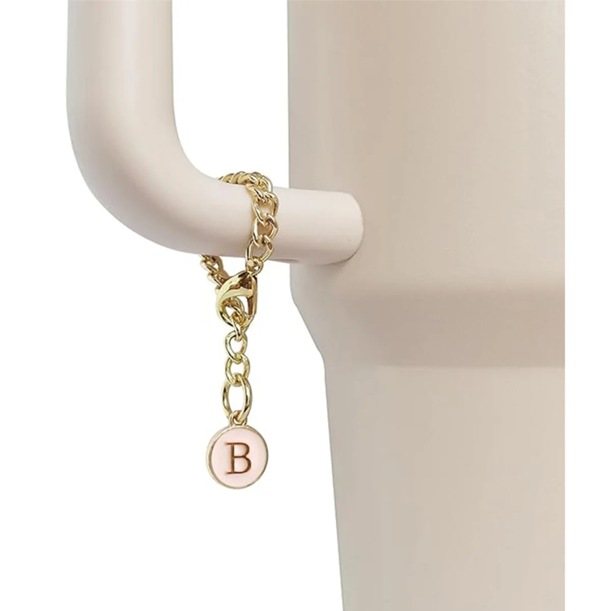 Cup Accessories Letter Accessories Cup 2Pcs Initial Name lD Personalized Handle charm Tumbler Insulated Mugs