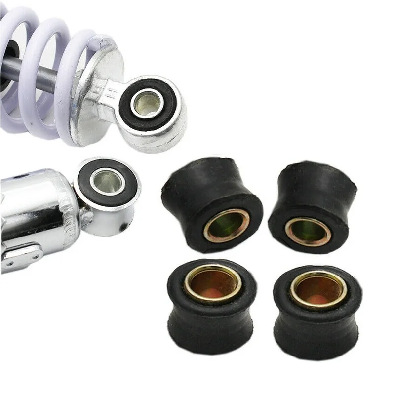 

4pcs Motorcycle Rear Shock Absorber Rubber Bush Bike Spare 12mm AVT Rear Tool