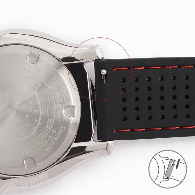 Universal Sport Silicone Strap - Waterproof Quick Release Bracelet Band