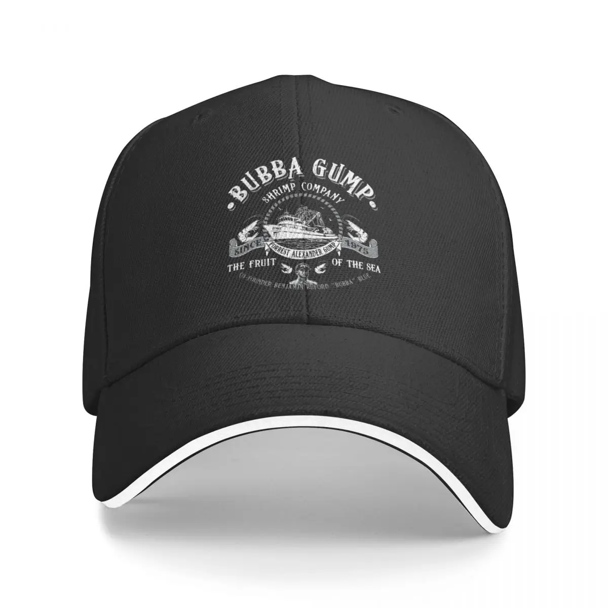 Bubba Gump Shrimp Co Berretto Da Baseball Visiera Cappuccio Cute Men Luxury Brand Women'S